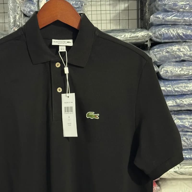 Polo Basica Lacoste Cor Preto